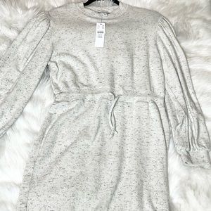 Top Shop Sweater Dress with drawstring waist
